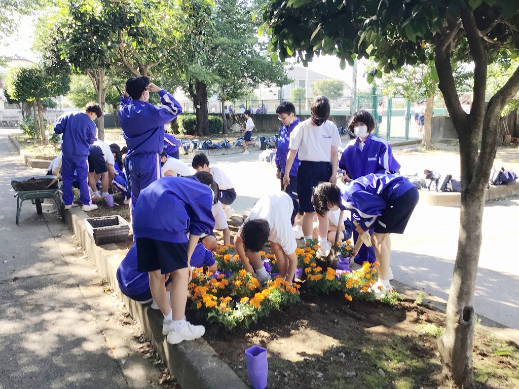 上柴中学校