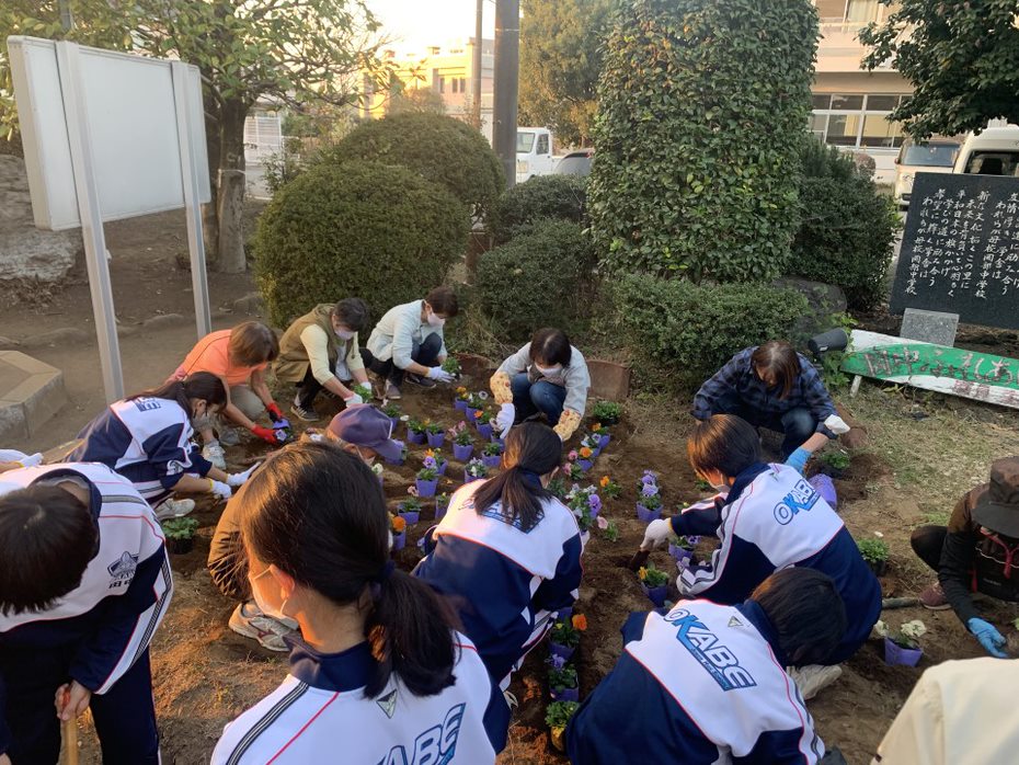岡部中学校