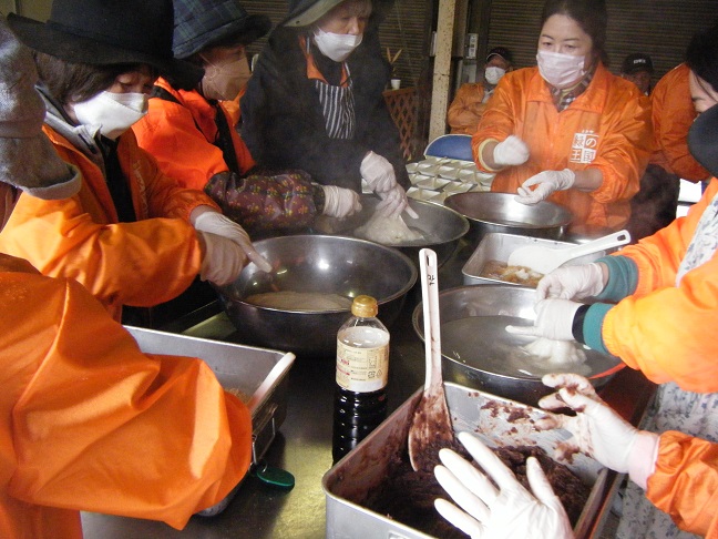 餅つき大会