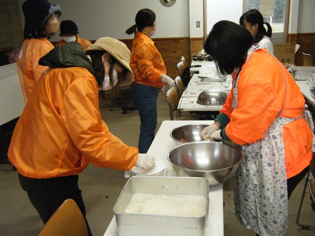 餅つき大会