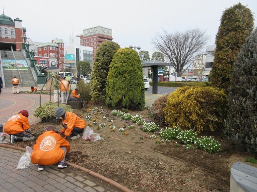 ステイションガーデン除草
