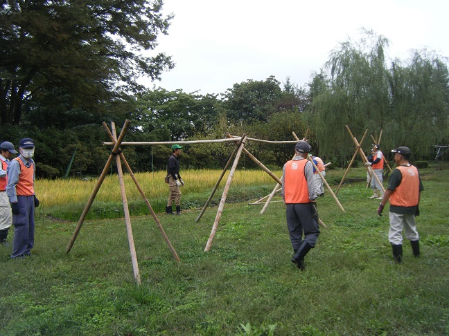 はさがけの組み立て