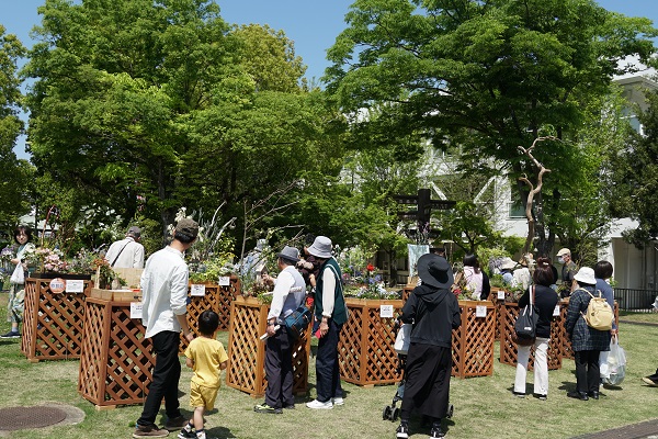 ガーデニングコンテスト作品展示