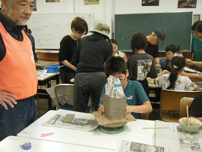 陶器のオブジェづくり体験