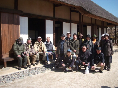 昭和記念公園古民家での写真