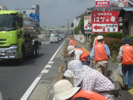 国道17号除草