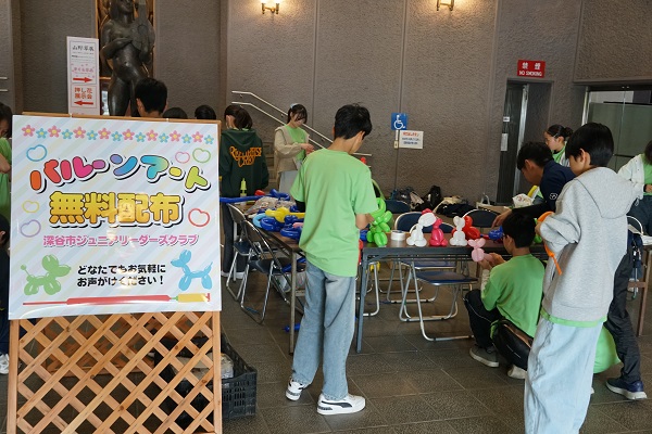 バルーンアート無料配布