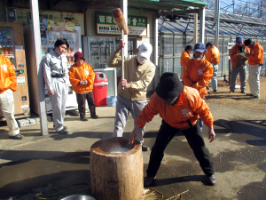 餅つき