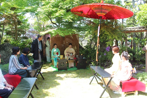 野点の茶会