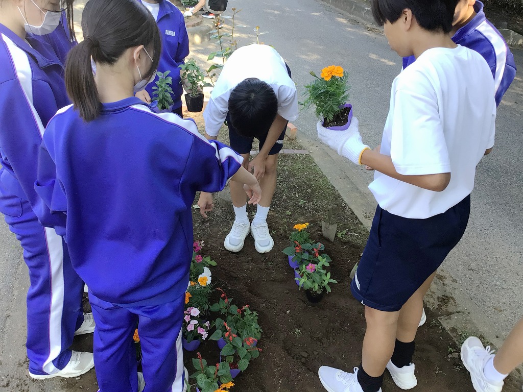 上柴中学校