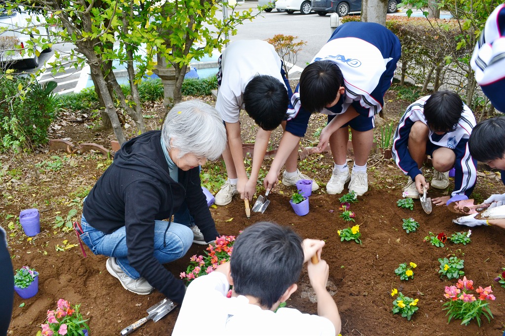 岡部中学校