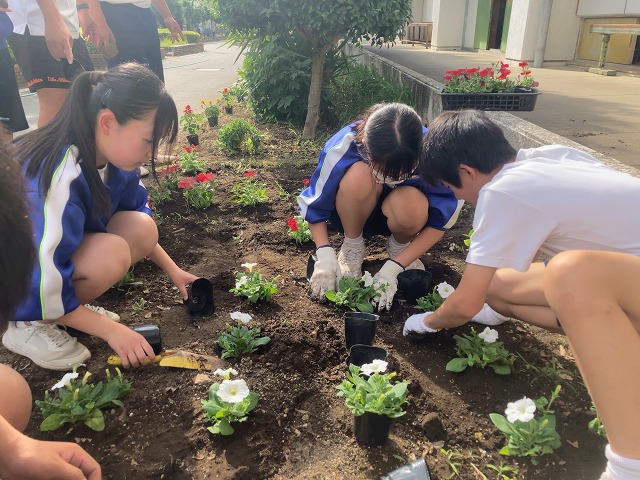 上柴中学校