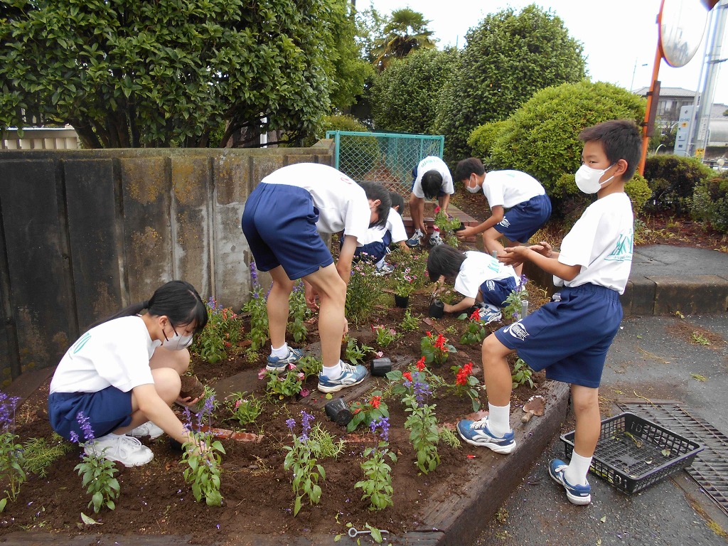 川本中学校