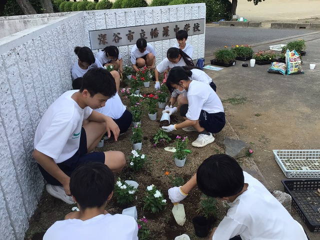 幡羅中学校