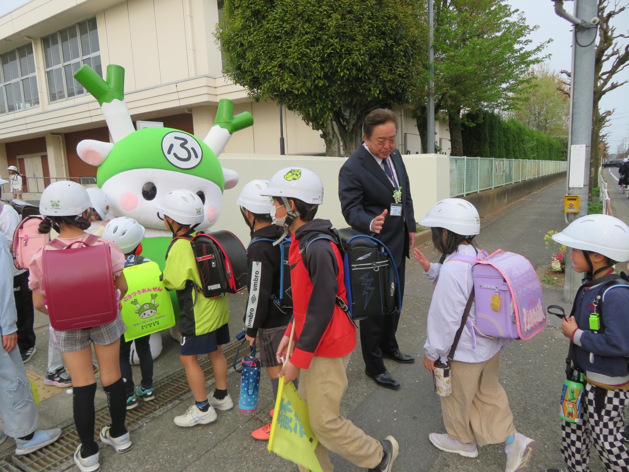 おはよう学校訪問