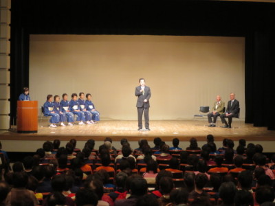 民謡連盟10周年記念大会訪問