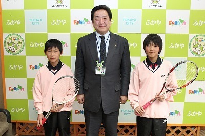 ソフトテニス全国小学生大会出場選手のみなさん