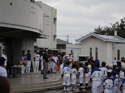 深谷市長杯少年野球大会