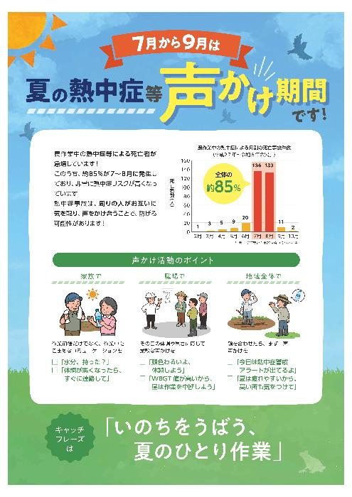 熱中症対策チラシ1