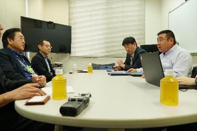 大東食研 懇談の様子