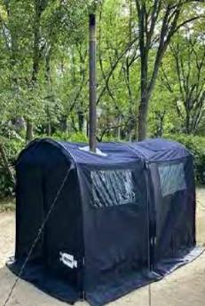 テントを活用したテント型サウナ画像