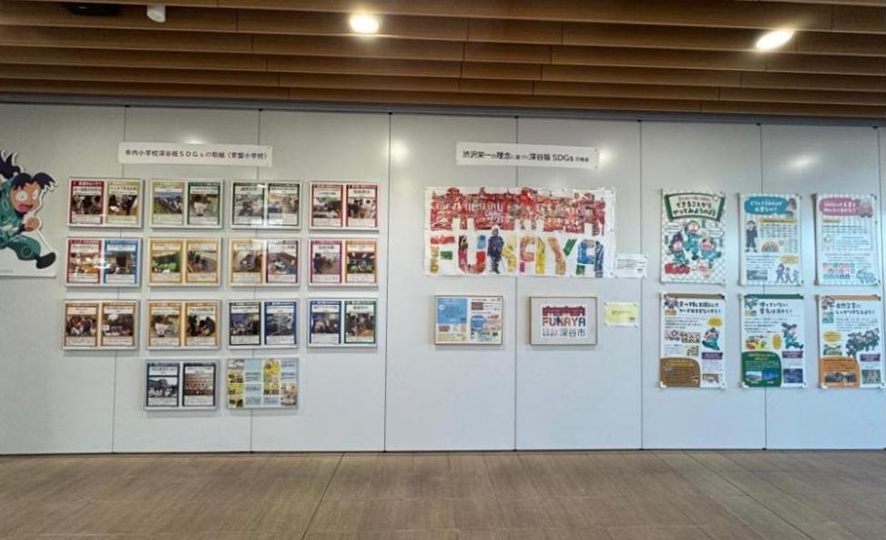 展示の様子