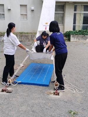 避難器具の使用方法