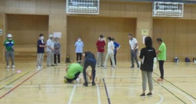 公民館等での軽スポーツ教室