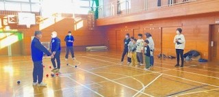 小中学校特別支援学級等での軽スポーツ教室