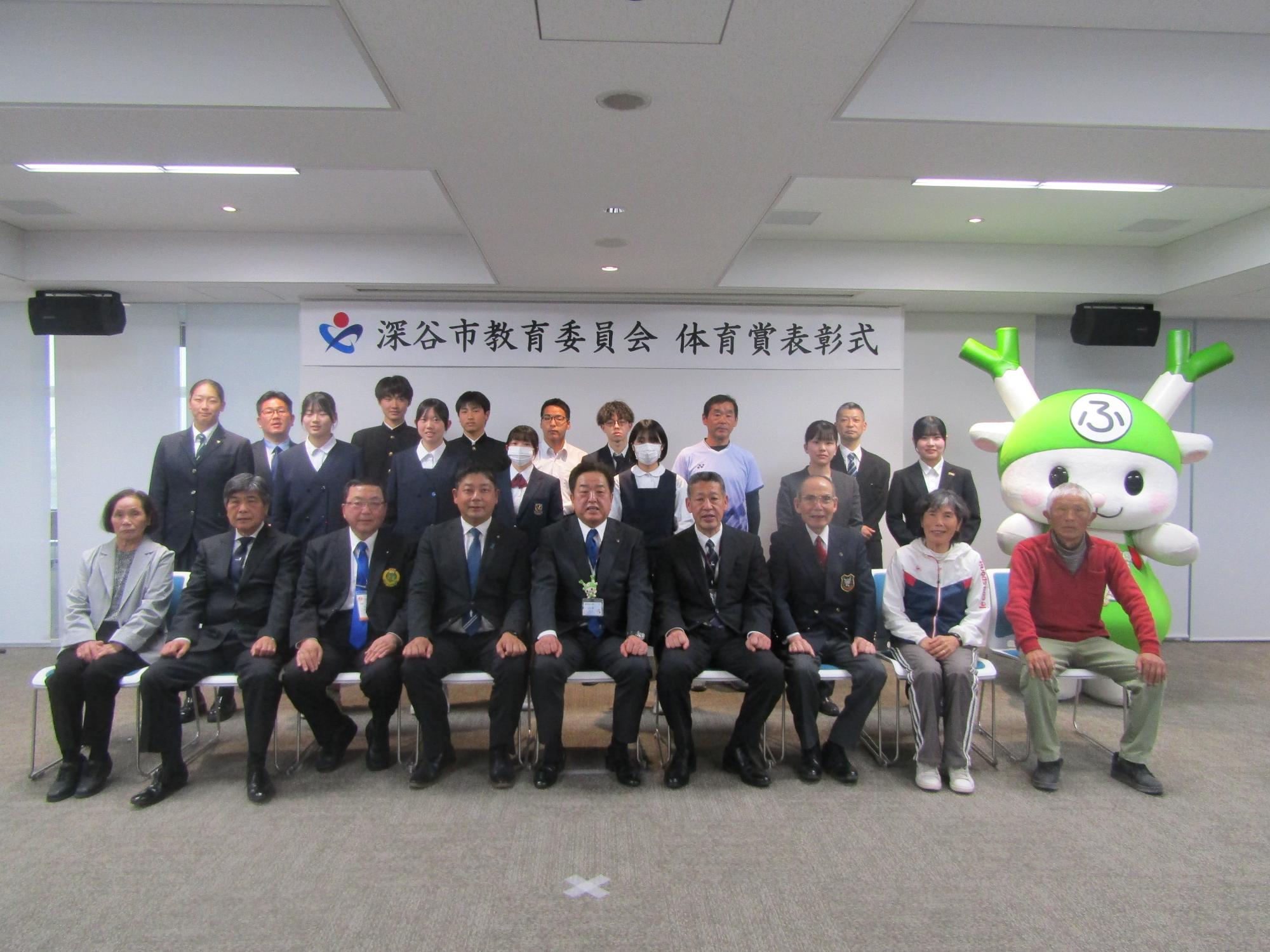 令和6年度体育賞受賞者（個人中学生以上）写真