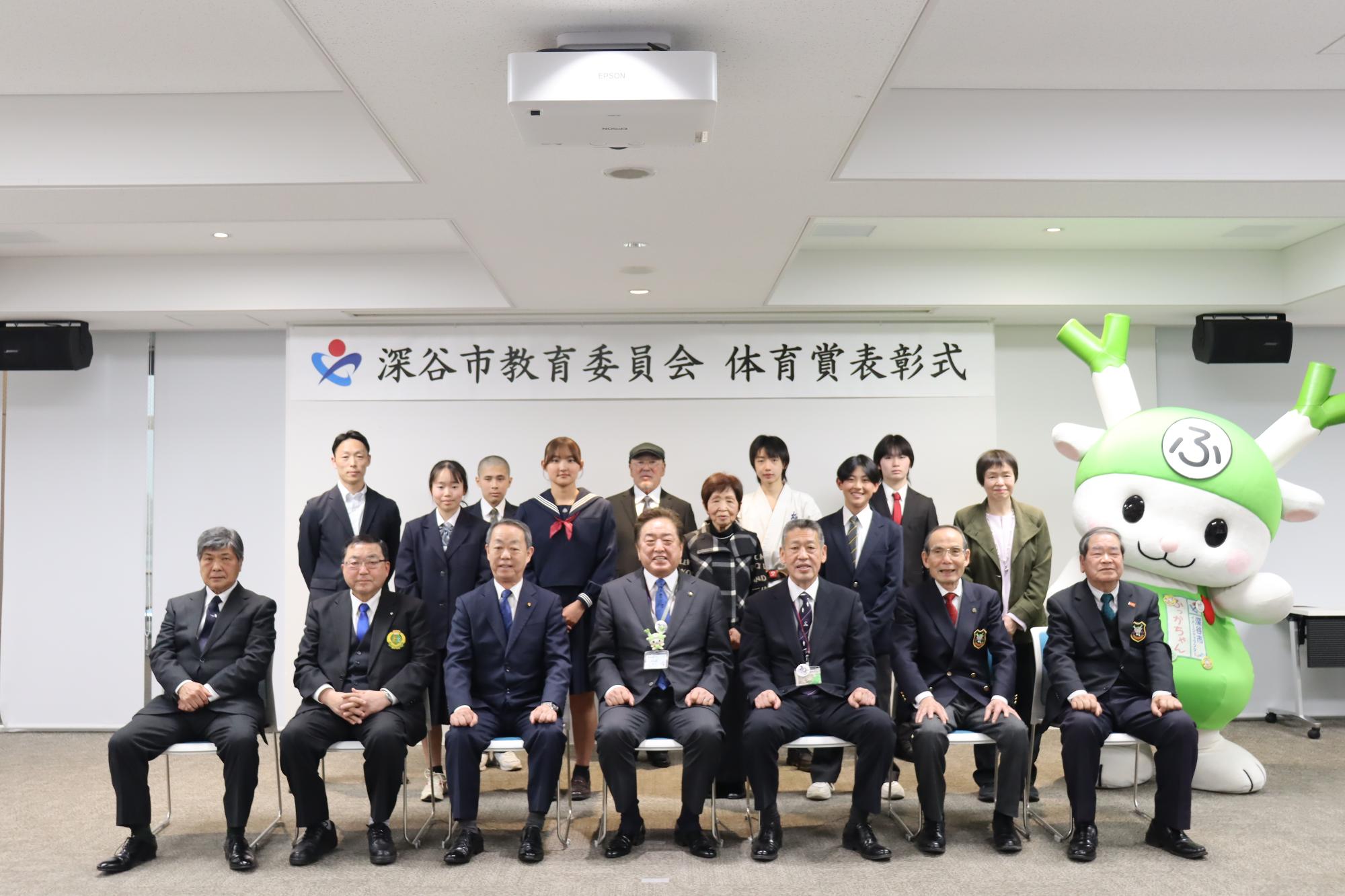 令和7年度体育賞受賞者（個人の部中学生以上）写真