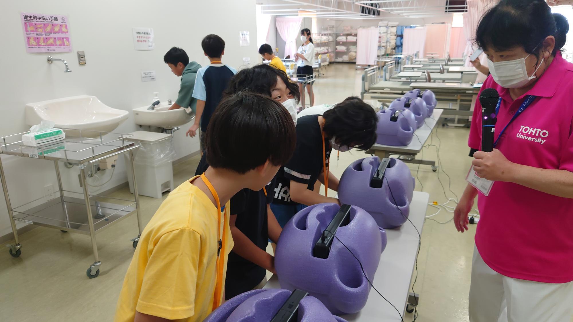 令和6年度 子ども大学ふかや 東都大学 講義風景1