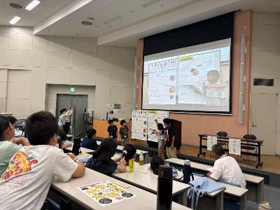 令和7年度 子ども大学ふかや 成果発表会風景